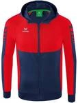 ERIMA Herren Six Wings Trainingsjacke mit Kapuze