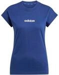 ADIDAS Damen Shirt Essentials Linear Cotton