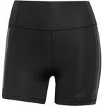 ADIDAS Damen Tight Optime 3-Streifen kurze (L&auml;nge 5 Zoll)