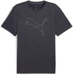 PUMA Herren Shirt M TAD ESSENTIAL HEATHER CAT TEE (CF large cat)