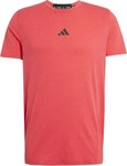 Adidas JI8124, ADIDAS Herren Shirt Designed for Training Workout Rot male