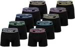 JACK AND JONES JACK&JONES Herren Boxershorts, 10er Pack - JACLIMES SOLID TRUNKS 10