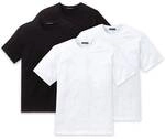 SCHIESSER Herren American T-Shirt 4er Pack - 1/2 Arm, Unterhemd, Rundhals
