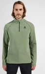 Odlo 542592, ODLO Herren Pullover Mid layer 1/2 zip RIGI matte green male