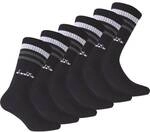 DIADORA Diadora Unisex Tennissocken - 6er Pack, Logo, Streifen