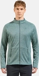 Odlo 542562, ODLO Herren Unterjacke Midlayer full zip FLI Grau male