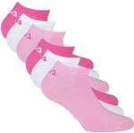 FILA Unisex Sneaker Socken, 6er Pack - Invisible, kurze Socken, Logo (2x 3 Paar)