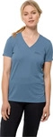 Jack Wolfskin 1801693, JACK WOLFSKIN Damen Shirt CROSSTRAIL T WOMEN elemental blue
