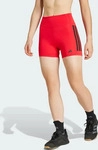 Adidas JN45835, ADIDAS Damen Tight Optime 3-Streifen kurze (L&auml;nge 5 Zoll) Rot female