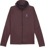On 1ME1025, ON Herren Kapuzensweat Climate Zip Hoodie Braun male