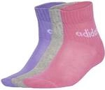 ADIDAS Kinder Socken Kids Linear Ankle, 5 Paar