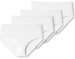 SCHIESSER Damen Slip 4er Pack - Midi-Slip, Cotton Stretch, uni