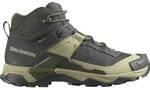 SALOMON Herren Multifunktionsstiefel SHOES X ULTRA 5 MID GTX Peat/Gray Green