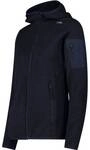 CMP Damen Unterjacke Kapuzen Fleecejacke Strick