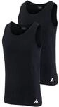 ADIDAS adidas Herren Unterhemden, 2er Pack - Tank Top, Active Flex Cotton, &auml;rmellos,