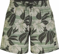 O'Neill 2800199, O'NEILL Herren Badeshorts CALI FLORAL 16'' SWIMSHORTS Green Dusty