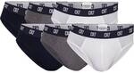 CR7&nbsp; CR7 Herren Slips, 6er Pack - Briefs, Logobund, Stretch Cotton