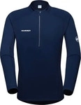 mammut 1016-01330, MAMMUT Herren Shirt Aenergy FL Half Zip Longsleeve Men Blau male