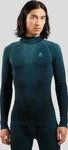 Odlo 196272, ODLO Herren Unterhemd BL TOP facemask l/s BLACKCOMB provincial blue male