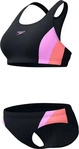 Speedo 800457215357, SPEEDO Damen Bikini Womens Colourblock Splice 2PC 2.0 Lila