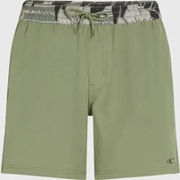 O'Neill 2800186, O'NEILL Herren Badeshorts POCKET PRINT 16" SWIMSHORTS Gr&uuml;n male
