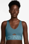 Nike HF7324, NIKE Damen Shirt W NP INDY PLUNGE BRA BOLD Schwarz female