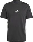ADIDAS Herren Shirt Essentials 3-Streifen Single Jersey