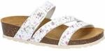 LICO Damen Pantolette Natural Glitter