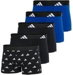 ADIDAS adidas Herren Boxershorts, 5er Pack - Trunks, Active Flex Cotton, Logo