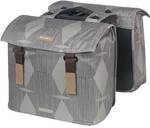 BASIL Doppelpacktasche Elegance MIK 2.0, grau