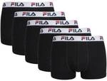 FILA Herren Boxer Shorts, 5er Pack - Logobund, Urban, Cotton Stretch, einfarbig