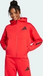 Adidas JC9310, ADIDAS Damen Kapuzensweat Z.N.E. Full-Zip Rot female