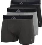 ADIDAS adidas Herren Boxershorts, 3er Pack - Trunks, Active Micro Flex Eco, Logo,