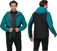 mammut 1010-30870, MAMMUT Herren Doppeljacke Alto Light 3 in 1 HS Blau male
