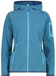 CMP Damen Unterjacke Kapuzen Fleecejacke Strick