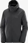 Salomon LC2298400, SALOMON Damen Jacke MOUNTAIN FLEX JKT HD W DEEP BLACK Grau...