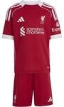 ADIDAS Kinder Fananzug FC Liverpool 25/26 Kids Mini-Heimausr&uuml;stung