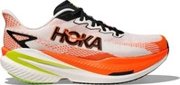 HOKA 1168720D, HOKA Herren Laufschuhe MACH X 3 WHITE / NEON TANGERINE male