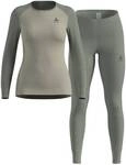 ODLO Damen Funktionsunterw&auml;sche "Active Warm Eco" Set 2-teilig