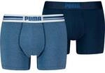 PUMA Herren Unterhose EVERYDAY PLACED LOGO BOXER 2P