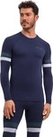 Falke 33528, FALKE Herren Unterhemd MW Longsleeved Shirt Tight Trend m Blau male