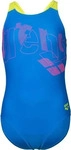 Arena 009085, ARENA Kinder Schwimmanzug GIRL'S TALES SWIMSUIT V BACK Blau female