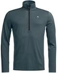 ORTOVOX Herren Unterhemd 185 ROCK'n'WOOL ZIP NECK M