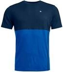 ORTOVOX Herren Unterhemd 185 ROCK'N'WOOL SHORT SLEEVE M