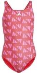 ADIDAS Kinder Badeanzug Logo Graphic V-Back Kids