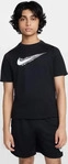 Nike HF8100, NIKE Kinder Hemd B NK DF MULTI SS TOP HBR Schwarz
