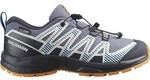 SALOMON Kinder Trekkinghalbschuhe SHOES XA PRO V8 WP J Grisai/Dark B/Turme