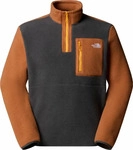 The North Face NF0A883S, THE NORTH FACE Jacke M YUMIORI 1/4 ZIP Braun male