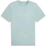 PUMA Herren Shirt M TAD ESSENTIAL HEATHER CAT TEE (CF large cat)