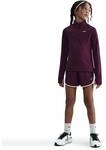 NIKE Kinder Sweatshirt Nike Girls' Dri-FIT Long-Sleeve 1/4